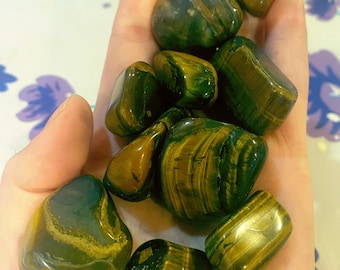 Tumble stone Crystals for Protection, Cleansing your Energies, Emotional Balance, Raising your Vibration .. etc