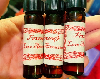 Love Attraction Oil for Attracting New Love, Rekindle a Relationship, Self Love, Friendships, Love Spell Work