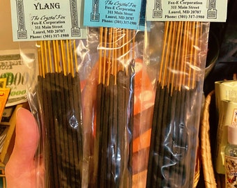 Ylang Ylang Incense for Emotional Healing, Tranquility, Mental Clarity, Harmony, Harmonizes the Feminine and Masculine energies