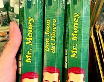 Mr. Money - Don Juan Dinero Incense Financial Abundance Incense Sticks For Help With Money, Gambling & Finances. Increase cash flow