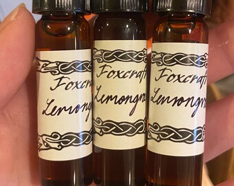 Lemongrass Oil for Cleansing your Energies, Toxic Energies, Holding on to Past, Spiritually Disconnected, Clairty, Wards Negative Energies