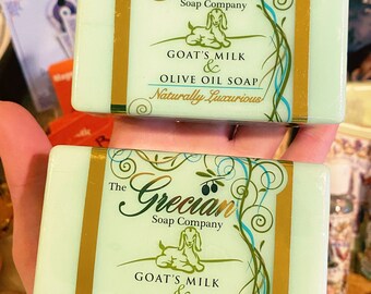 Goat Milk Soap with Olive Oil for Calming emotions, Spiritual Enlightenment, Romance Stimulation