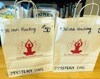 Mystery Bag + 30- Min Tarot Reading (with Metaphysical Treasures)