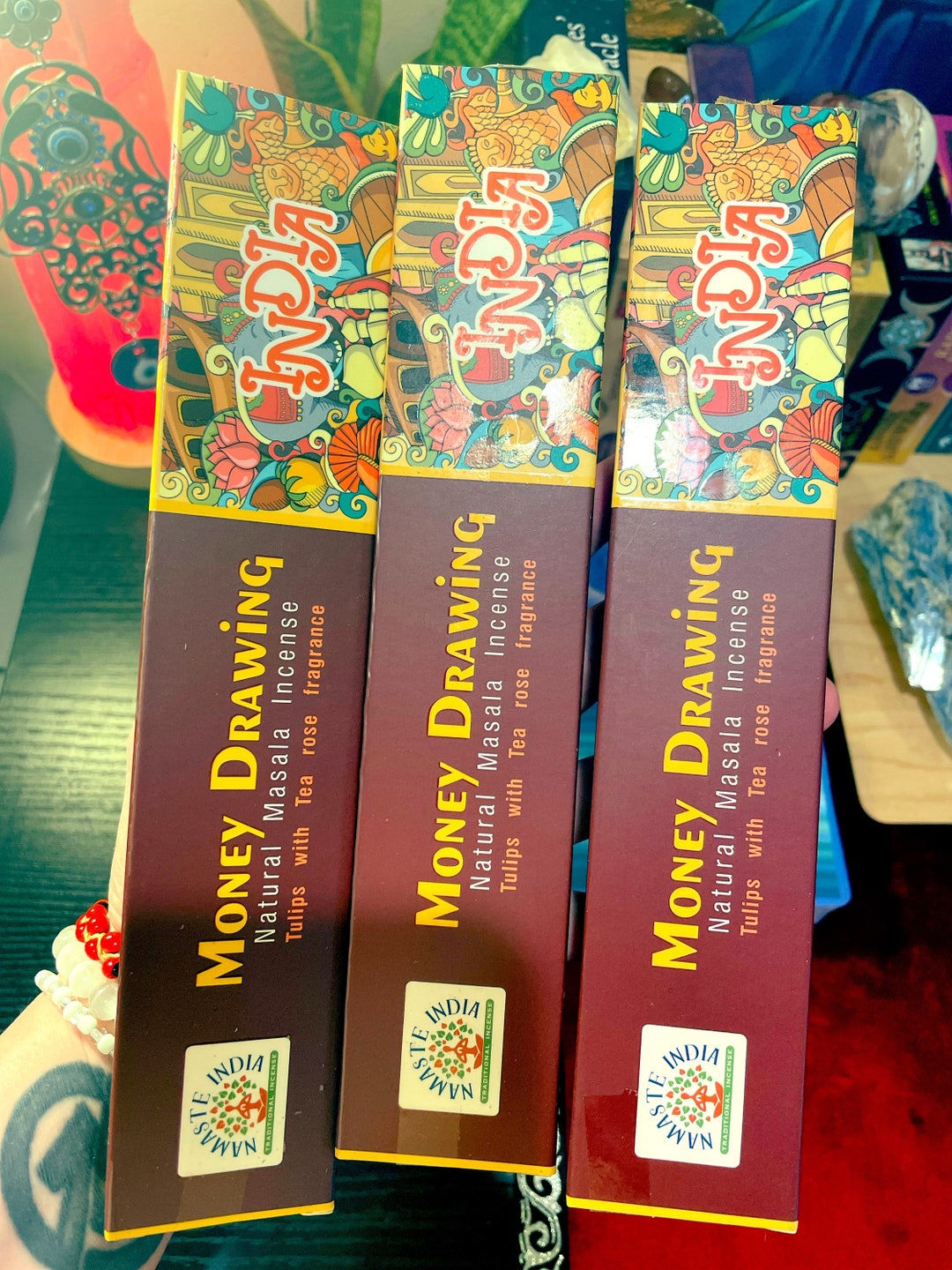 Money Drawing Incense for Inviting Wealth Abundance Etsy