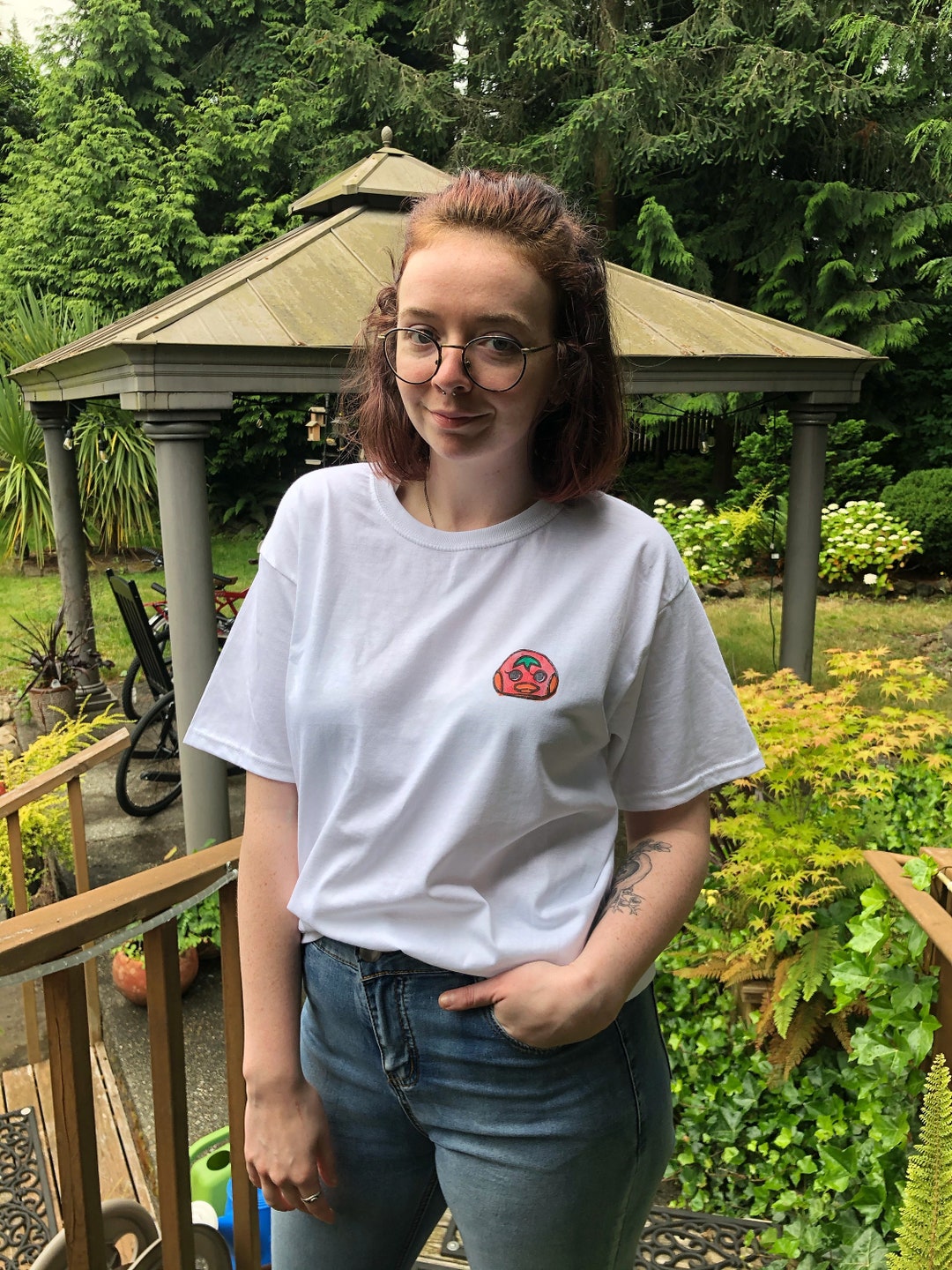 Ketchup ACNH Block Printed T Shirt Etsy Italia