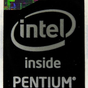 Intel Pentium Inside Sticker 16 x 21mm [771]