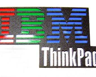 IBM Thinkpad Sticker / Badge 16 X 27mm / 5/8 IBM Thinkpad Sticker / Badge 16 X 27mm / 5/8