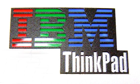 IBM Thinkpad Sticker / Badge 16 X 27mm / 5/8 IBM Thinkpad Sticker / Badge 16 X 27mm / 5/8