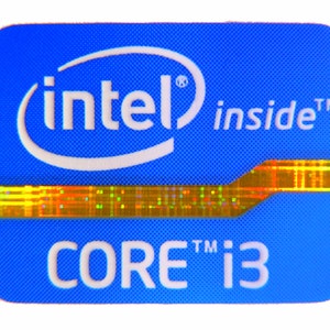 Intel Core i3 Inside Sticker 18 x 24.5mm [317]