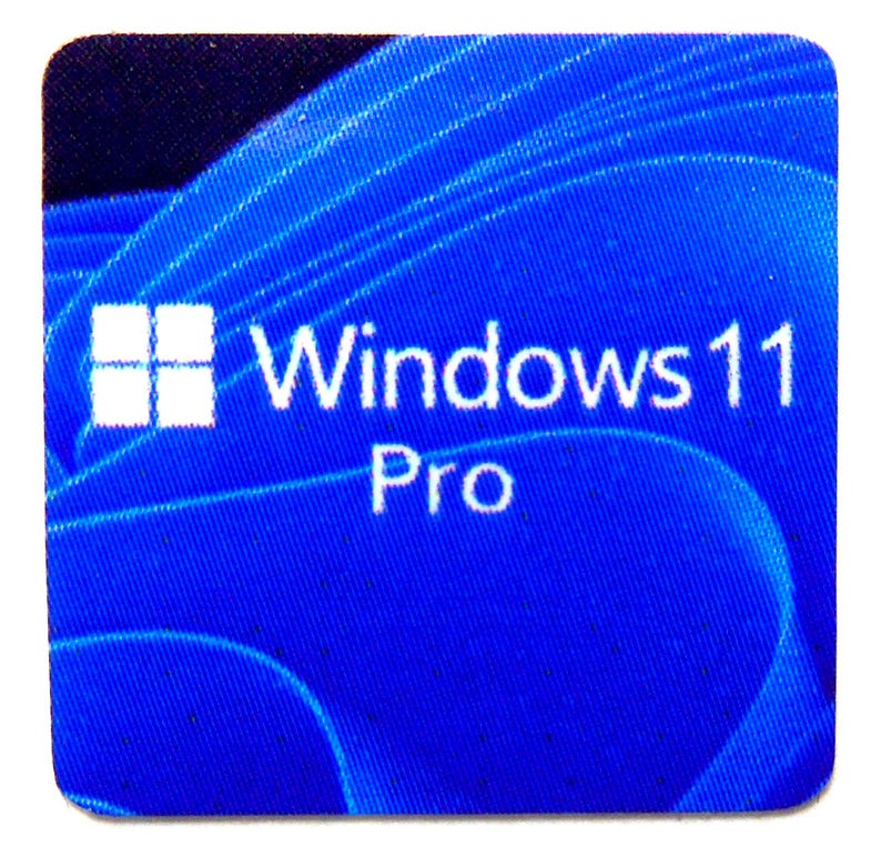 Windows 11 Pro Sticker 18 X 18mm / 11/16