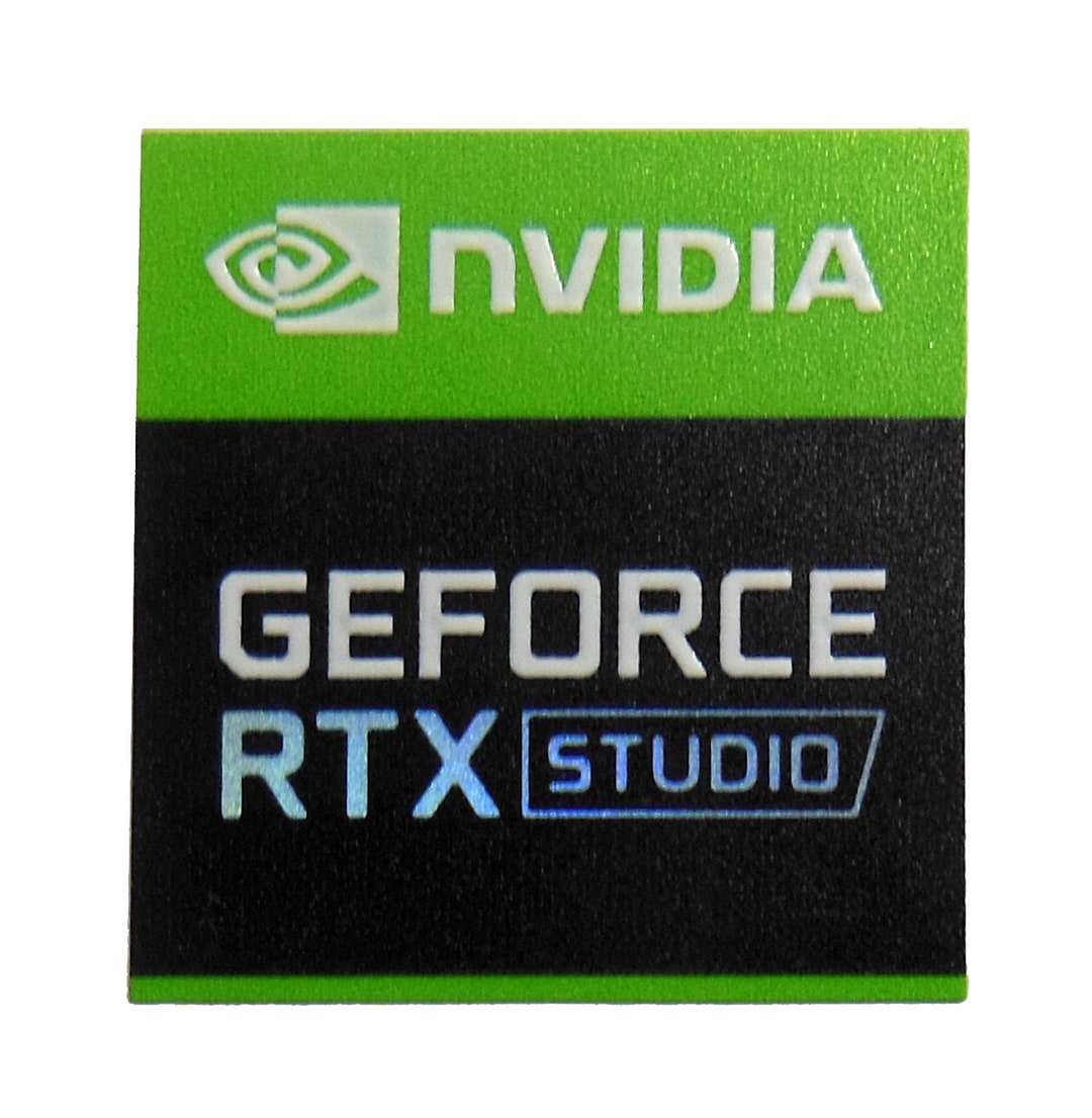 Buy NVIDIA Geforce RTX Studio Sticker 18 X 18mm 11 16 X 11 16 1111 Online in India Etsy