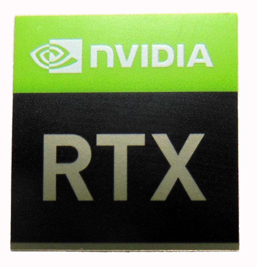 NVIDIA RTX Sticker 18 X 18mm / 11/16