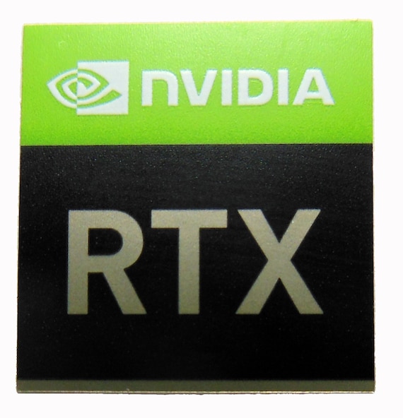 Nvidia geforce sticker top