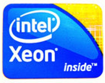 Intel Xeon Innenaufkleber 18 x 24.5mm [250]
