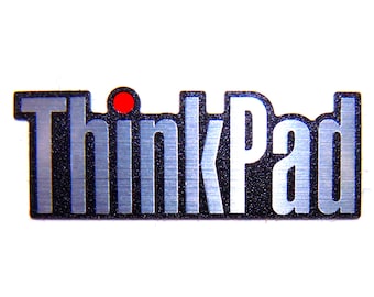 Adhesivo o insignia original de Thinkpad de 12,5 x 33,5 mm (1/2" 1 3/8") [941]