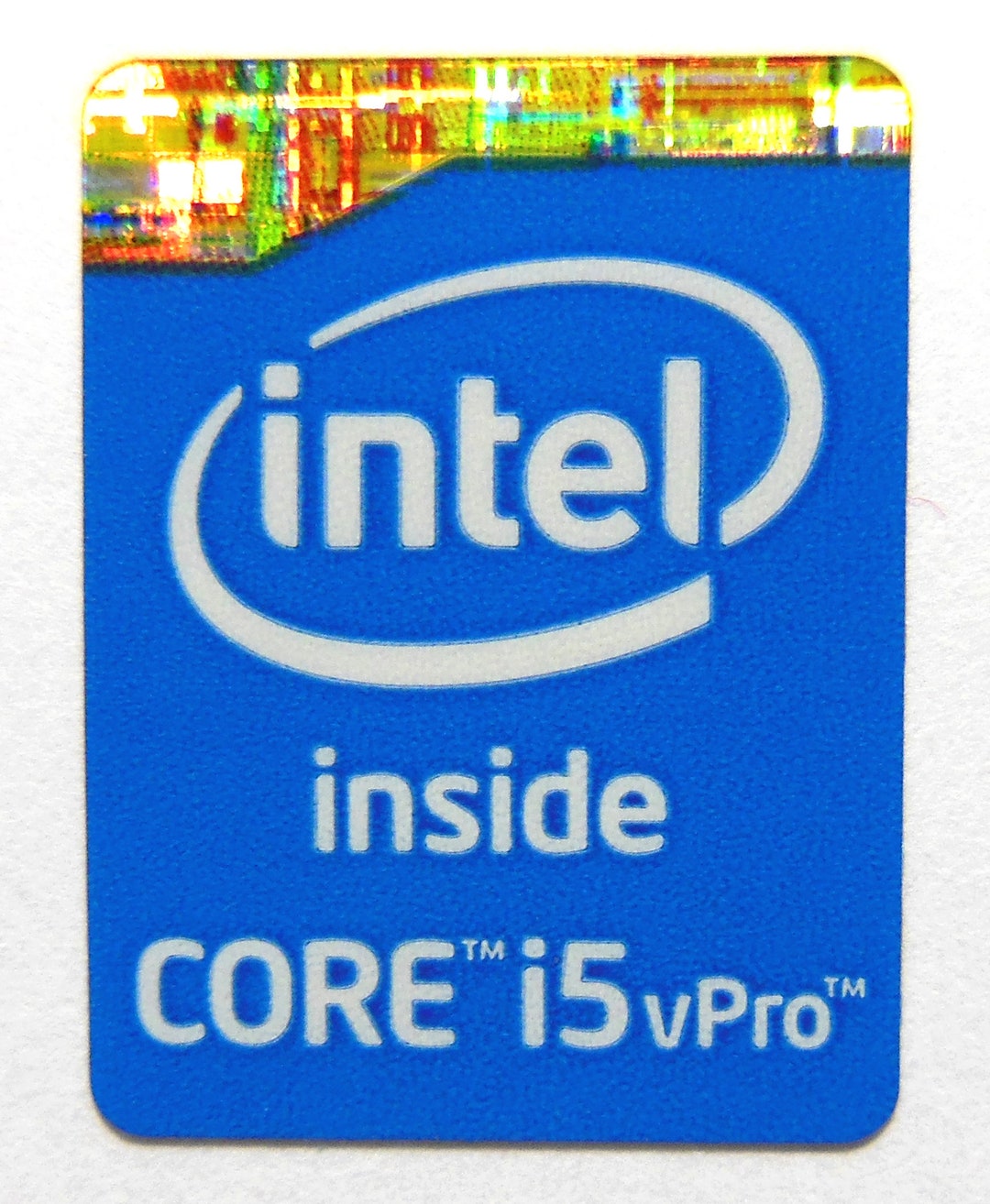 Intel Core I5 Vpro Inside Sticker 16 X 21mm [745] - Etsy UK