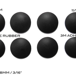 VATH Self Adhesive Silicone Rubber Feet 17.3mm(L) x 17.3mm(W) x 3.8mm(H) 8pcs [RB275]