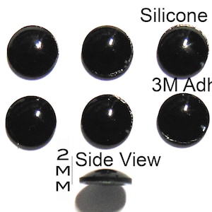 VATH Self Adhesive Silicone Rubber Feet  1/4&quot;(L) x 1/4&quot;(W) x 3/32&quot;(H) 10pcs  [RB239]