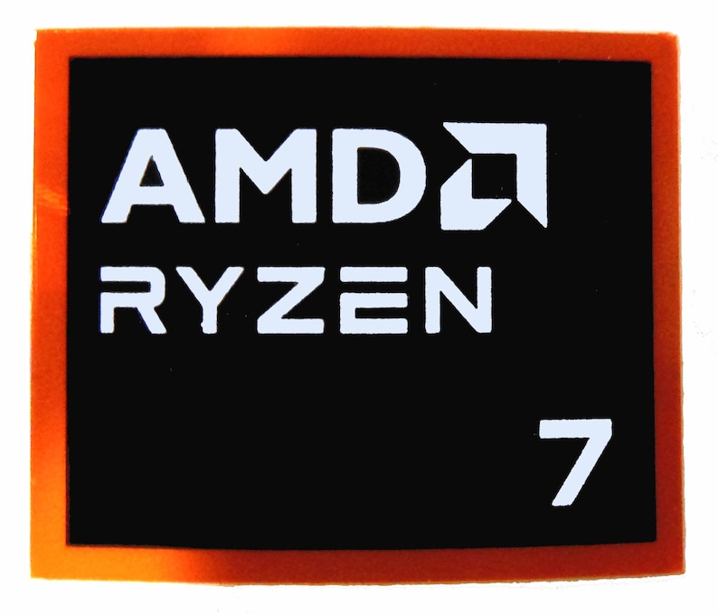 Component Sticker AMD RYZEN 7 Sticker 18 X 20mm / 11/16