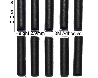 VATH Self Adhesive Silicone Rubber Feet  18.5mm(L) x 4mm(W) x 2.9mm(H) 10pcs  [RB225]