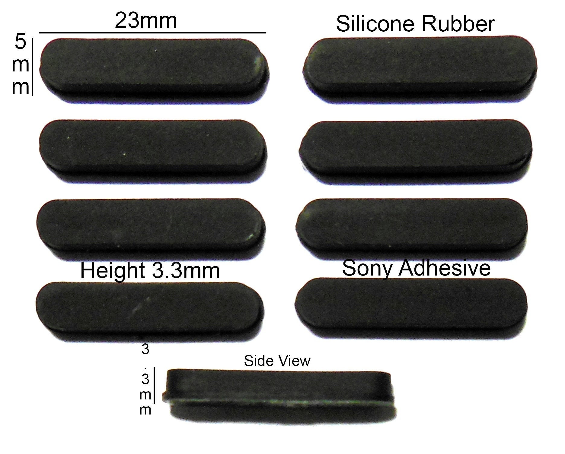 Anti-tip 3D Printed Tamiya Glue Bottle Holder Dual Square & Hex Style 1  Each W/rubber Feet Holds 2 Tamiya 42ml Square and 1 20ml Hex Bottle 