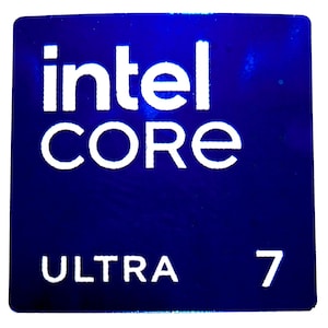 Intel Core 7 Ultra Sticker 18 x 18mm / 11/16" x 11/16" [1170]