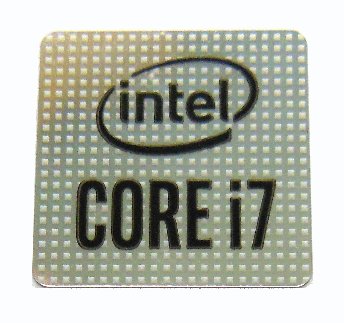 Intel Core I7 Sticker 18 X 18mm / 11/16