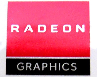 RADEON Grafik-Aufkleber 18 x 19 mm / 11/16" x 3/4" [943]