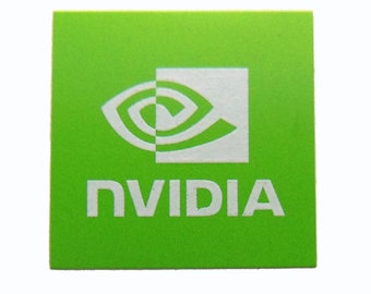 NVIDIA Sticker 18 x 18mm / 11/16" x 11/16" [1060]