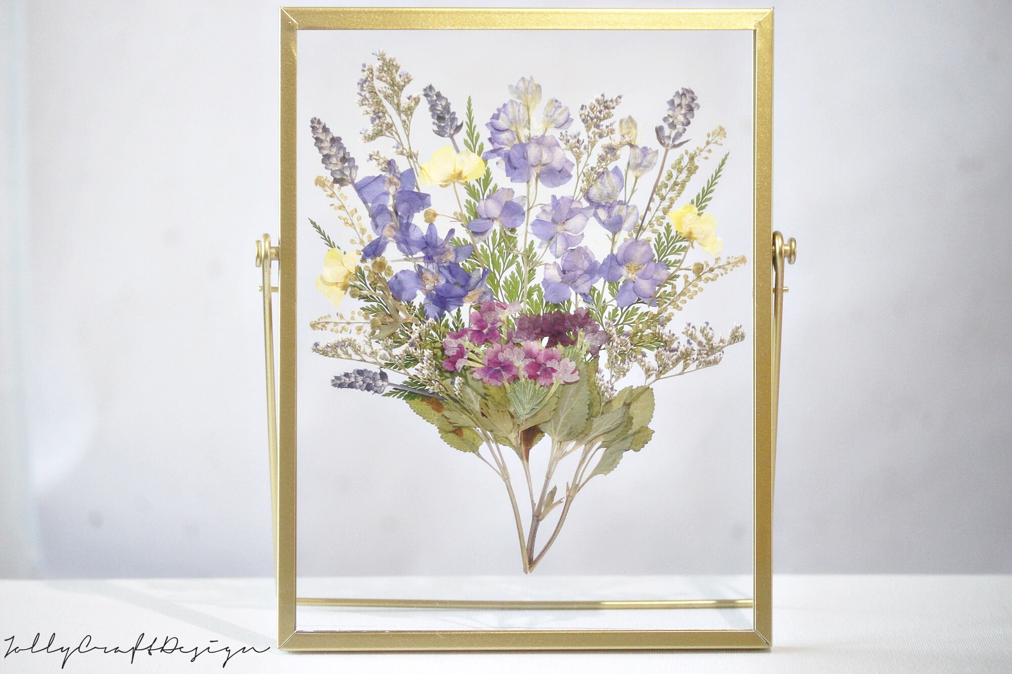 Mixed Pressed flower bouquet frame, pressed flower Picture, pressed flower art, home decor, anniversary gift, birthday gift, gift for her