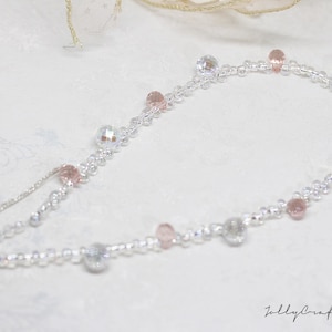 Bling Bling Phone Strap Phone Charm Beaded Phone Chain Sparkling Aurora Crystal beads Bridesmaids Gift for her birthday
