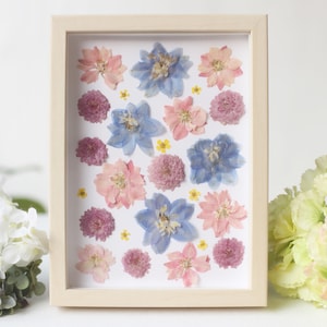 Pressed flower frame, Pressed flower hanging /standing frame, Botanical wall decor , Herbarium frame, home decor