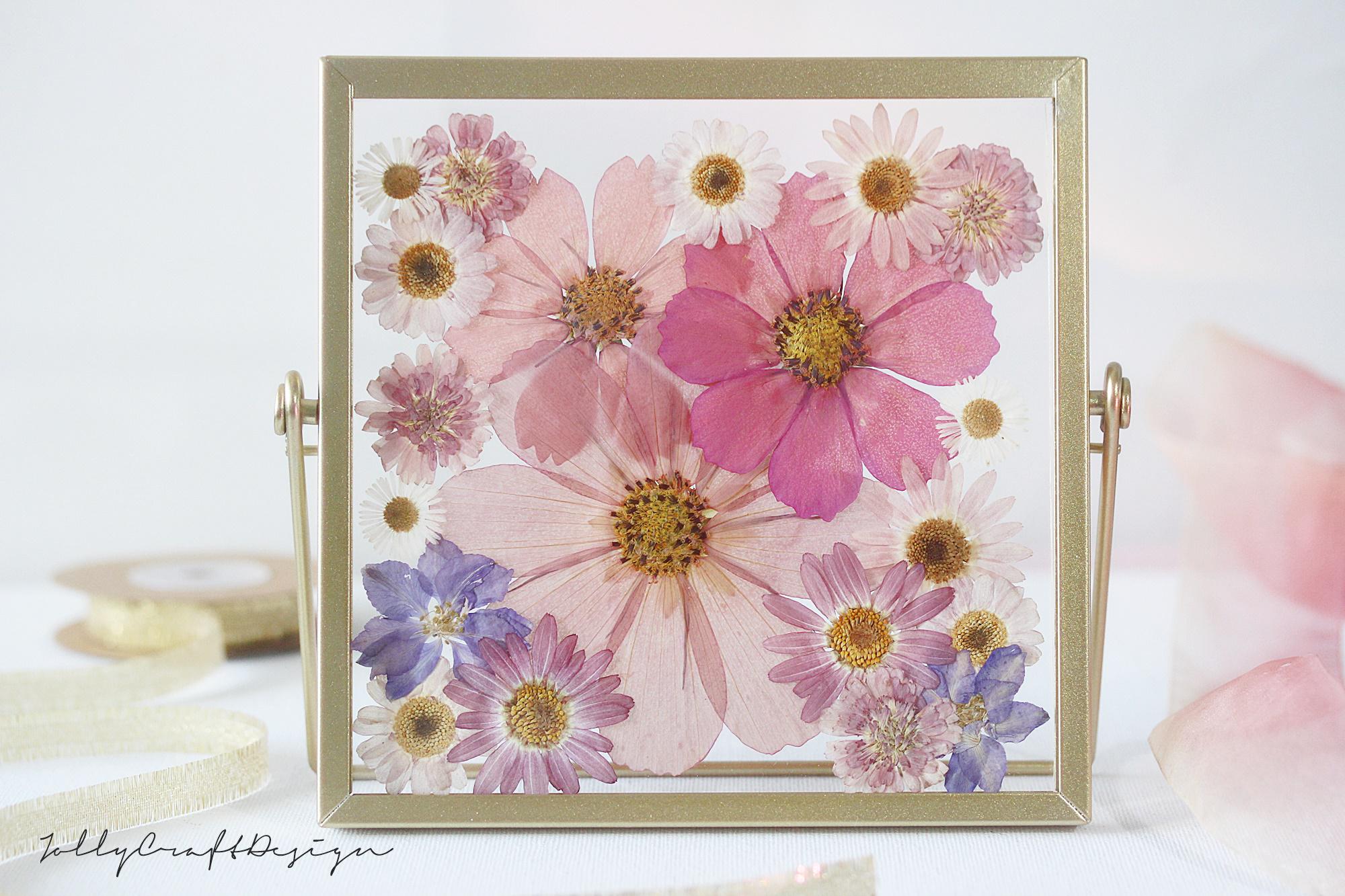 HANDMADE Pressed flower Floral art Herbarium frame, Floating frame, flower picture, Herbarium frame, floral gift, Mother's day birthday gift