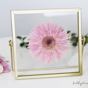 Light Pink color Pressed Flower frame, Floral frame, Herbarium frame, birthday gift, home decor gift, Housewarming Gift, Birthday Day Gift