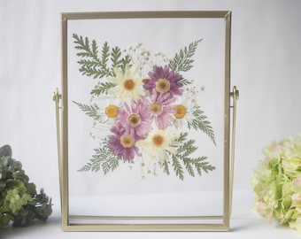 押し花フレーム、押し花、押し花アート、フラワーギフト、ボタニカル