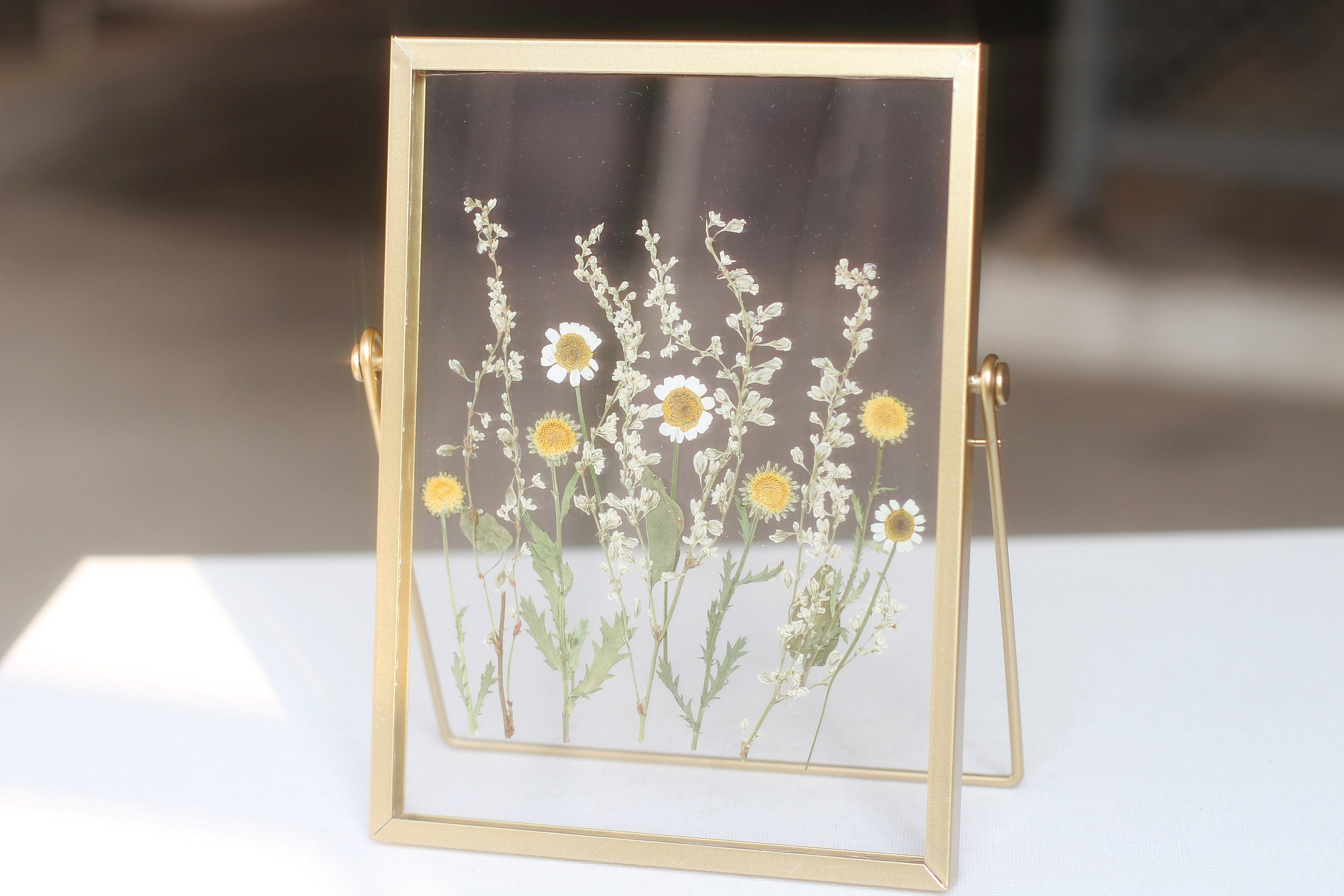 etsy pressed flower frame