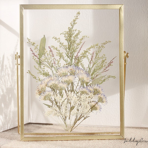 Dried Pressed Flower Frame Etsy