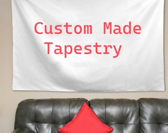 Custom Anime Tapestry: HD Printed Polyester Wall Art