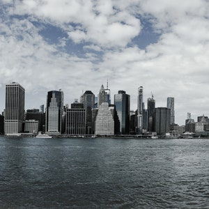 New York Panorama view, NY Print, Printable Wall Art, Cityscape Prints, New York Decor, city Art, city Photography, New York Photo, Download