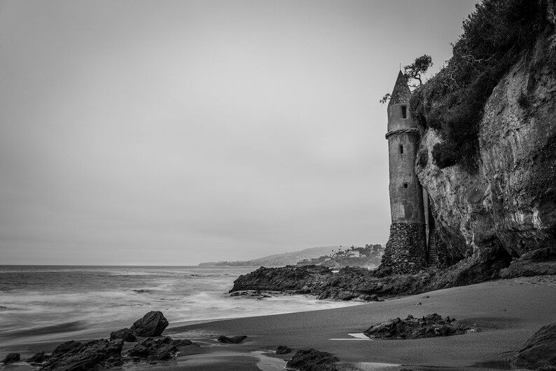 Pirate Tower Victoria Beach, Laguna Beach, California, Pacific Coast