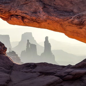 Sunrise at Mesa Arch, Canyonlands National Park, Landscape Photography, Moab, Utah, Digital download, Art Deco Photography
