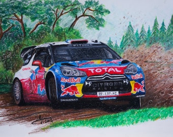 セバスチャン・ローブ レッドブル シトロエン DS3 WRC、ラリーカー