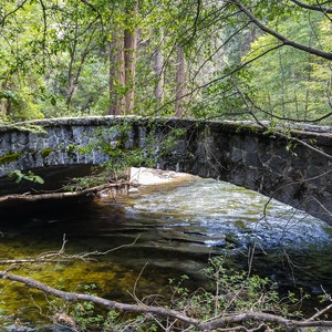 Yosemite National Park, Bridge, Wall Art, Landscape Prints, National park Decor, Landscape Photography, Yosemite Photo, Download