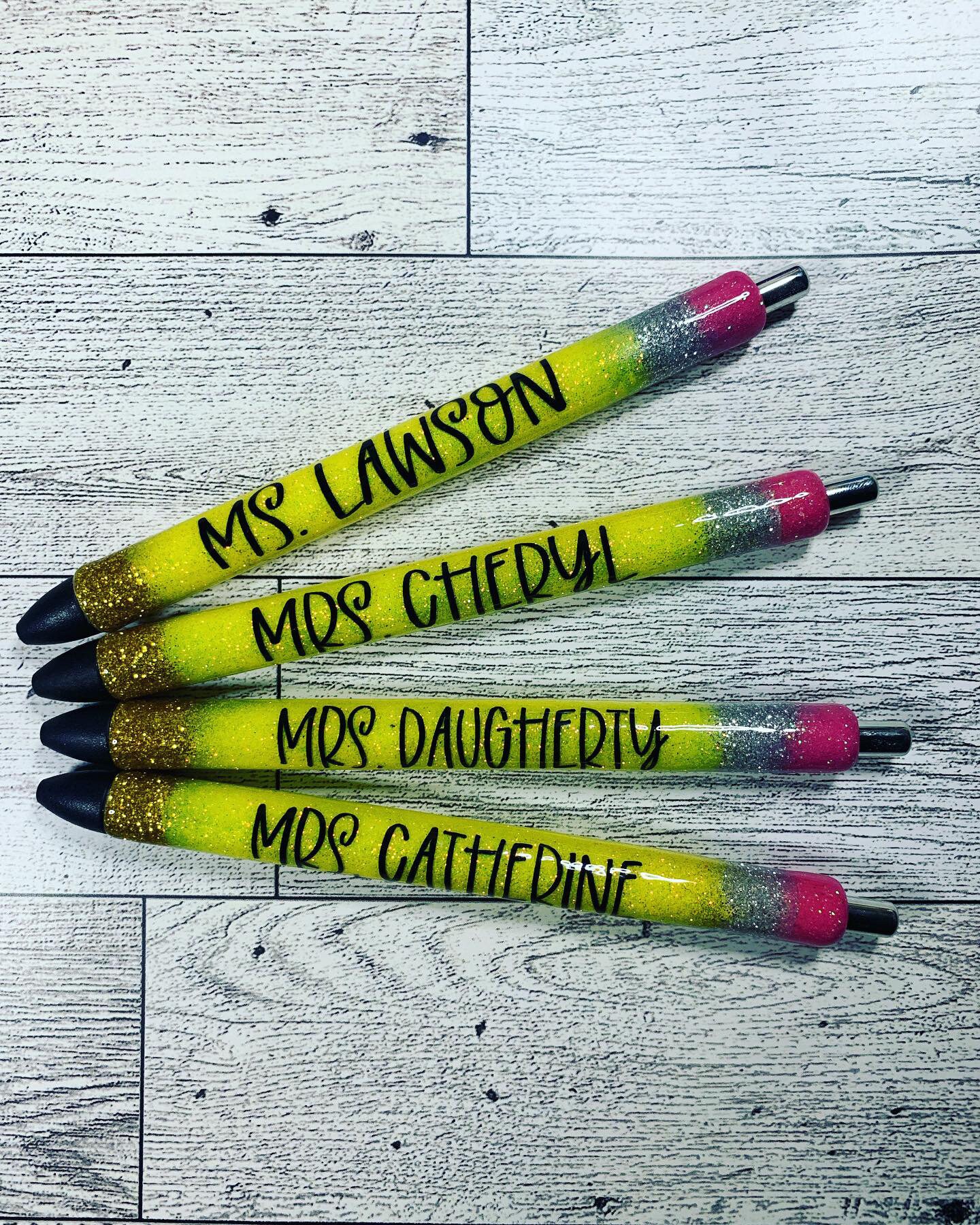 Epoxy Pencil Pen Teacher Pen Epoxy Pen Wraps Epoxy Pens 2 Etsy