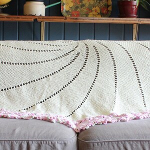 Vintage Handmade Afghan Blanket or Throw