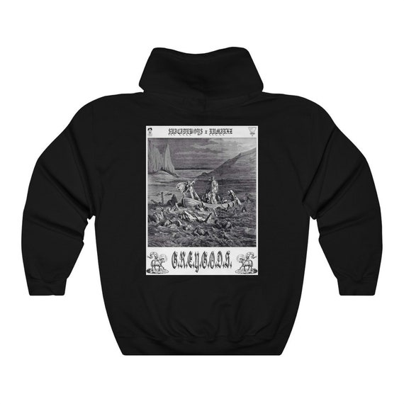 New SuicideBoys Hoodie Sweatshirt Back Print Concert Tee Rap Hoodie G59 Lil Peep Lean Codeine Heavy Blend Hooded Sweatshirt