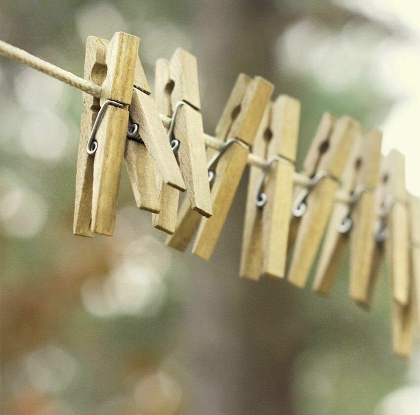 Pack of 30 Large wooden pegs clothes pegs set photo holder Etsy