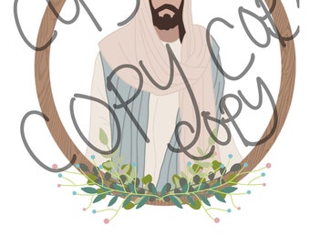 Wreath with Christ