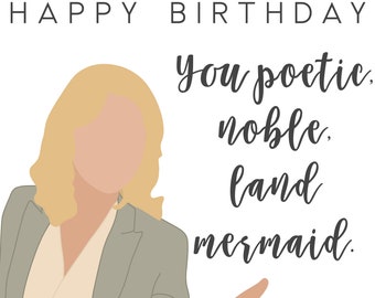 Leslie Knope Birthday Card
