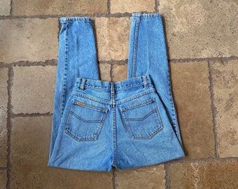 Vintage 90s Light Wash Loose Fit Jeans de pierna recta de Jordache 25W